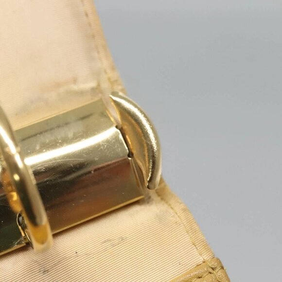 CHANEL COCO Mark Day Planner Cover Grained Calf Skin Beige Gold CC Auth BA4033 - Picture 13 of 16